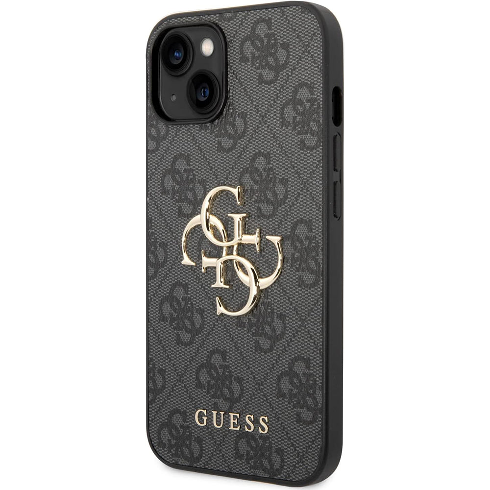 Ovitek za Apple iPhone 15 Plus, Guess, 4G Big Logo, Siva