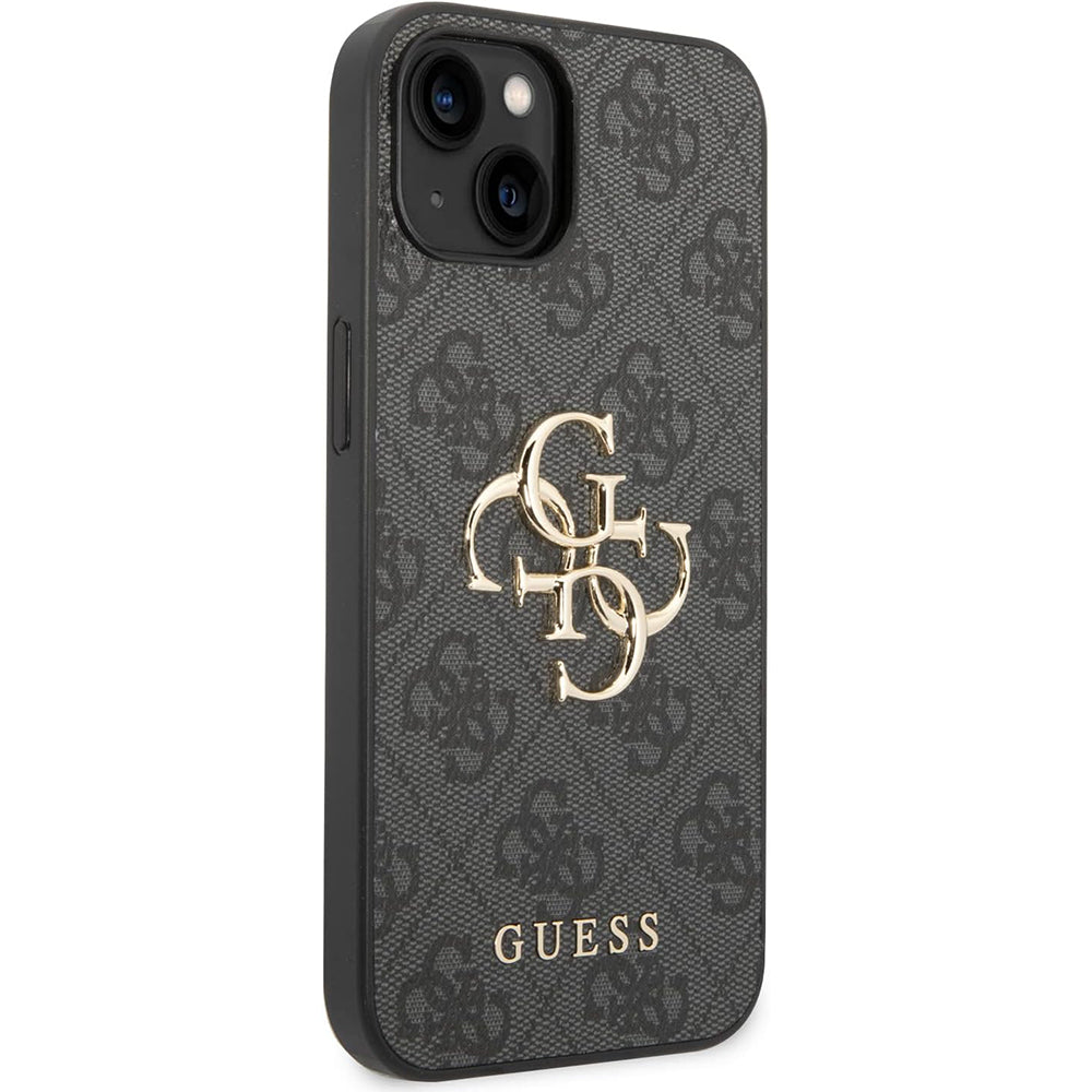 Ovitek za Apple iPhone 15 Plus, Guess, 4G Big Logo, Siva