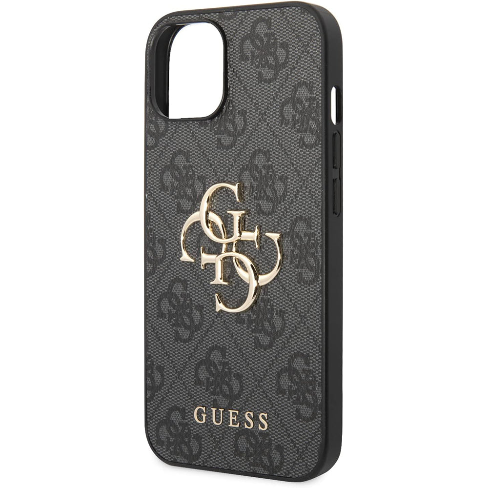 Ovitek za Apple iPhone 15 Plus, Guess, 4G Big Logo, Siva