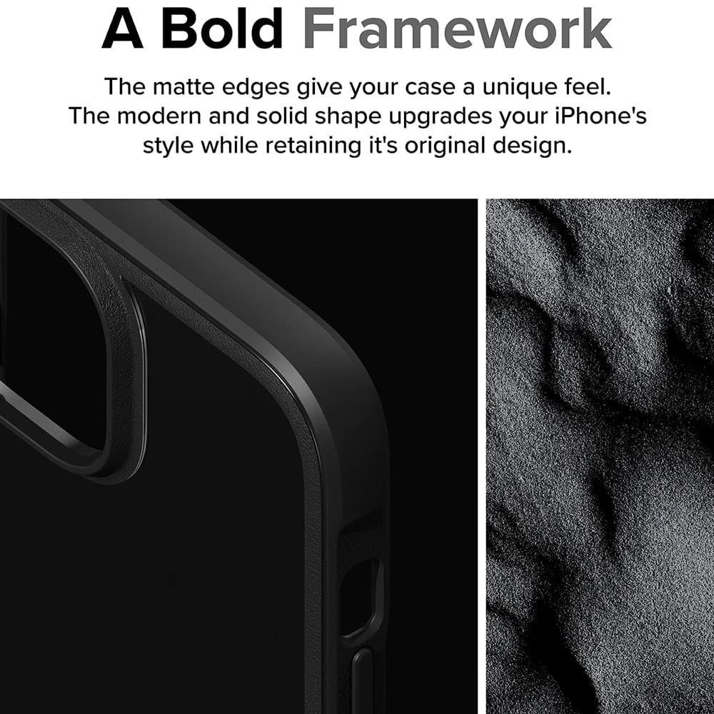 Ovitek za Apple iPhone 15 Plus, Ringke, Fusion Bold, Črn