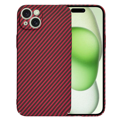 Ovitek za Apple iPhone 15 Plus, Techsuit, Carbonite FiberShell, rdeč