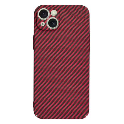 Ovitek za Apple iPhone 15 Plus, Techsuit, Carbonite FiberShell, rdeč