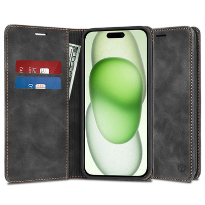 Ovitek za Apple iPhone 15 Plus, Techsuit, Confy, Črn