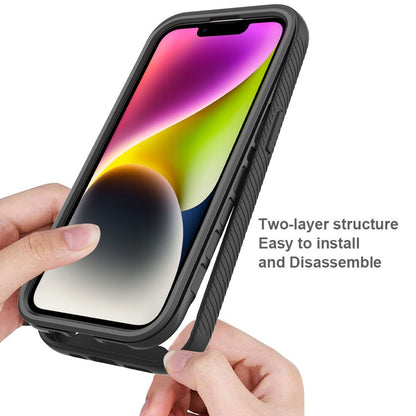 Ovitek za Apple iPhone 15 Plus, Techsuit, Defense360 Pro, Črn