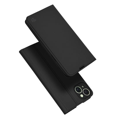 Ovitek za Apple iPhone 15 Plus, Techsuit, Magskin Book, Črn