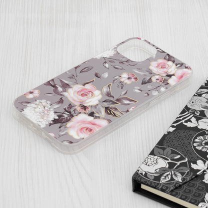 Ovitek za Apple iPhone 15 Plus, Techsuit, Marble, Siva