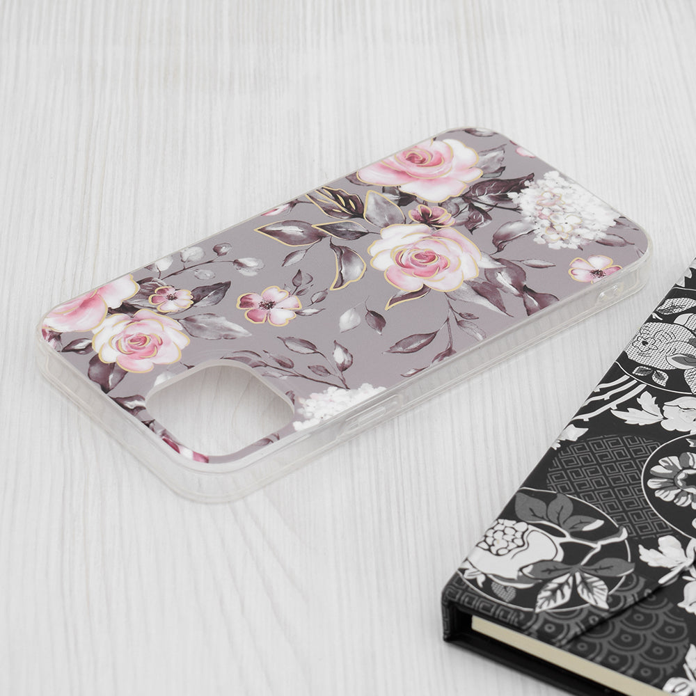 Ovitek za Apple iPhone 15 Plus, Techsuit, Marble, Siva