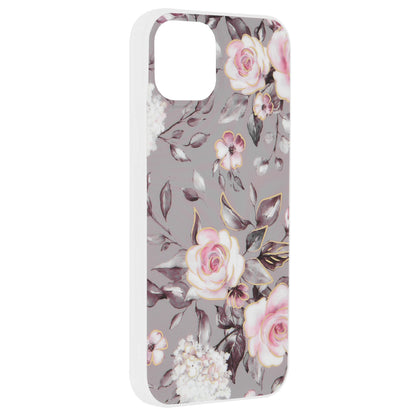 Ovitek za Apple iPhone 15 Plus, Techsuit, Marble, Siva