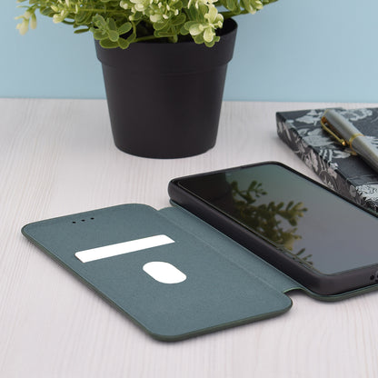 Ovitek za Apple iPhone 15 Plus, Techsuit, Safe Wallet Plus, Zelen