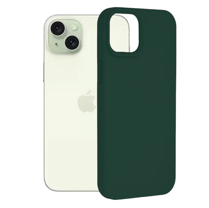Case for Apple iPhone 15 Plus, Techsuit, Soft Edge, Dark Green