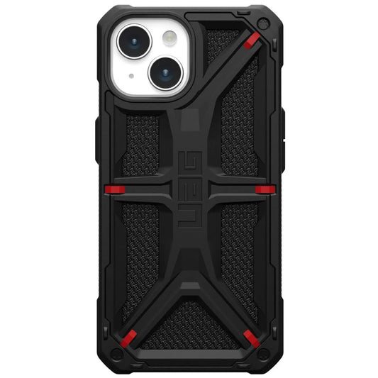 Case for Apple iPhone 15 Plus, Urban Armor Gear, Monarch Kevlar, Black