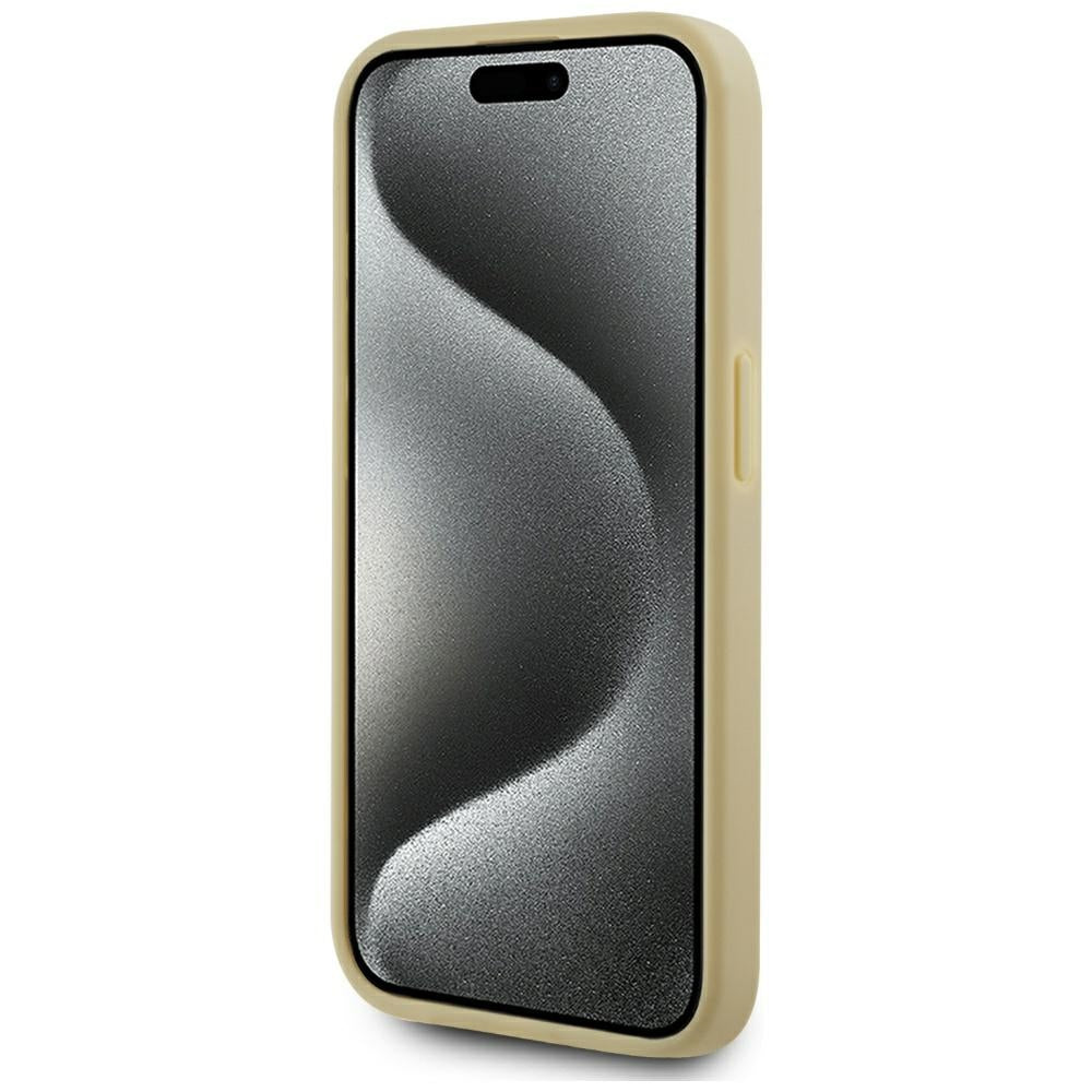Ovitek za Apple iPhone 15 Pro Max, Karl Lagerfeld, Metal Signature, Zlat