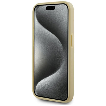 Ovitek za Apple iPhone 15 Pro Max, Karl Lagerfeld, Metal Signature, Zlat