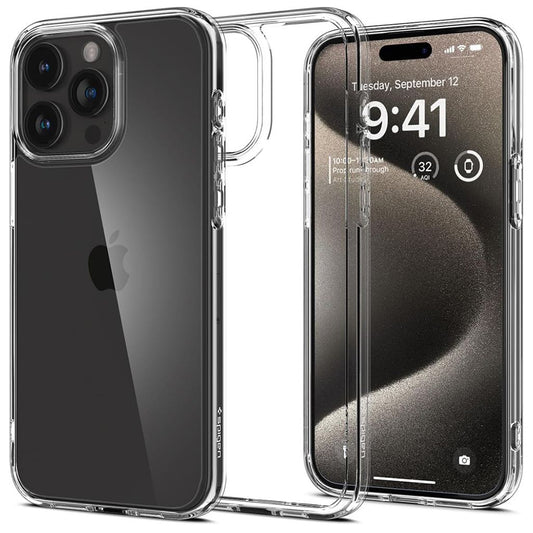 Ovitek za Apple iPhone 15 Pro Max, Spigen, Ultra Hybrid, Prozoren