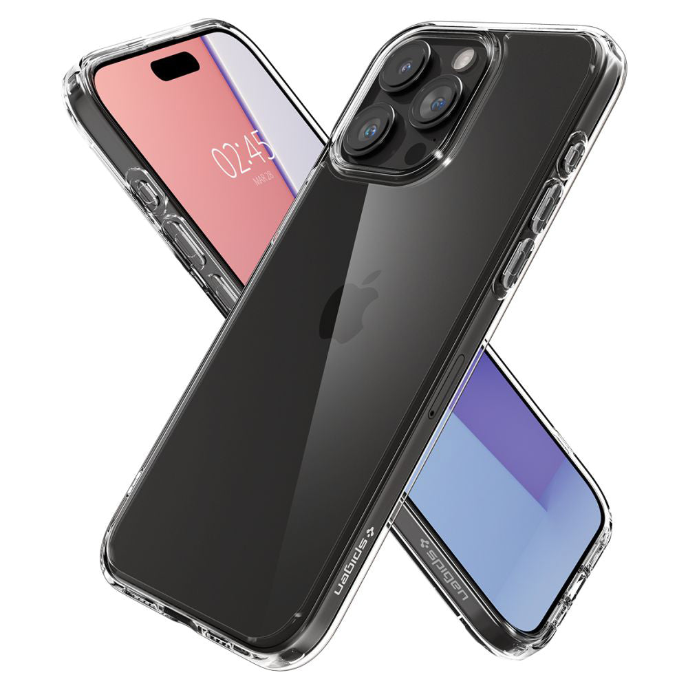 Case for Apple iPhone 15 Pro Max, Spigen, Ultra Hybrid, Transparent