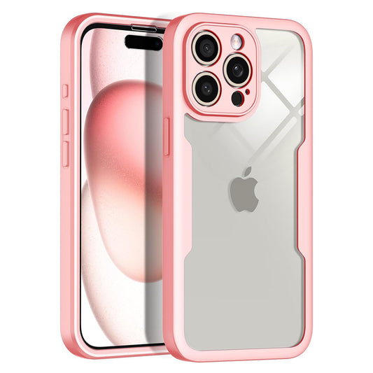 Ovitek za Apple iPhone 15 Pro Max, Techsuit, ColorVerse 360, roza