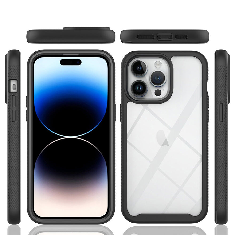 Ovitek za Apple iPhone 15 Pro, Techsuit, Defense360 Pro, Črn