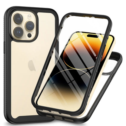 Ovitek za Apple iPhone 15 Pro, Techsuit, Defense360 Pro, Črn