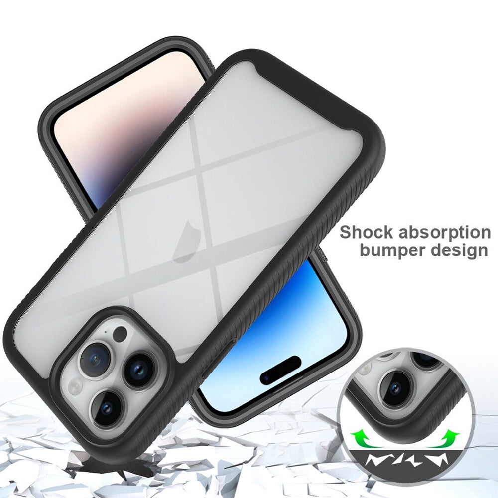Ovitek za Apple iPhone 15 Pro, Techsuit, Defense360 Pro, Črn