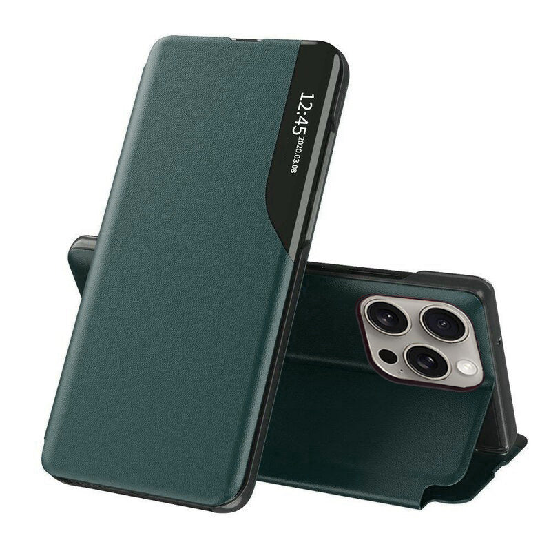 Ovitek za Apple iPhone 15 Pro, Techsuit, eFold, Zelen