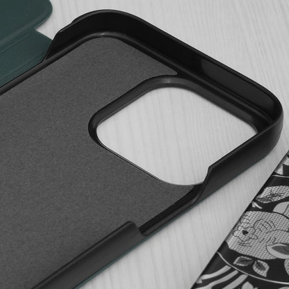 Ovitek za Apple iPhone 15 Pro, Techsuit, eFold, Zelen