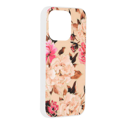 Ovitek za Apple iPhone 15 Pro, Techsuit, Marble, Bež