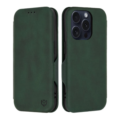 Case for Apple iPhone 15 Pro, Techsuit, Safe Wallet Plus, Green