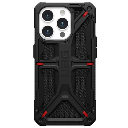 Ovitek za Apple iPhone 15 Pro, Urban Armor Gear, Monarch Kevlar, Črn