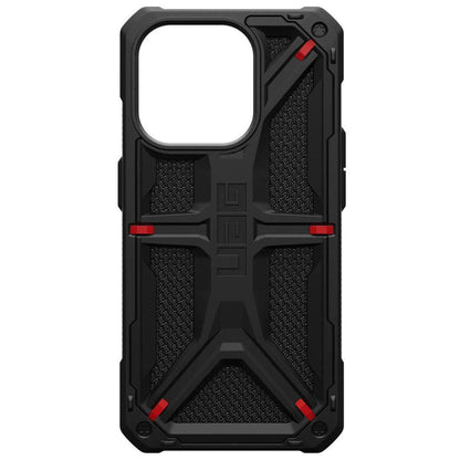 Ovitek za Apple iPhone 15 Pro, Urban Armor Gear, Monarch Kevlar, Črn