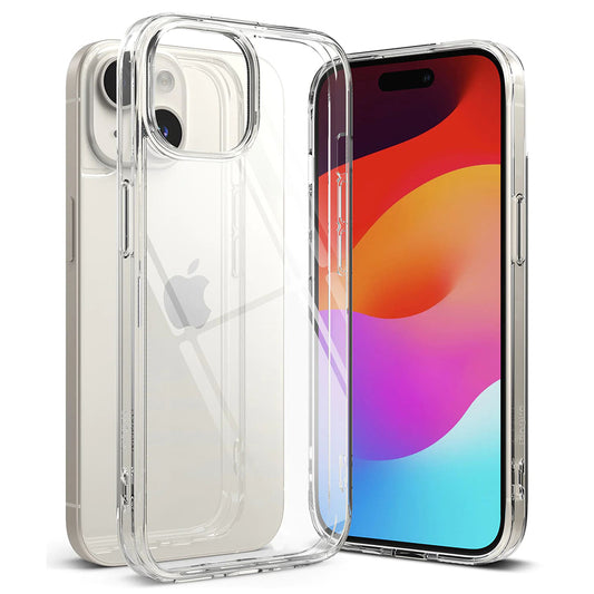 Ovitek za Apple iPhone 15, Ringke, Fusion, Prozoren