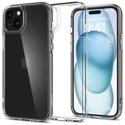 Ovitek za Apple iPhone 15, Spigen, Ultra Hybrid, Prozoren ACS06793