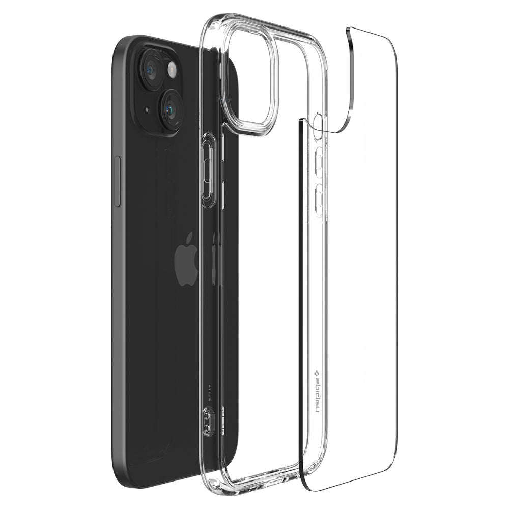 Ovitek za Apple iPhone 15, Spigen, Ultra Hybrid, Prozoren ACS06793