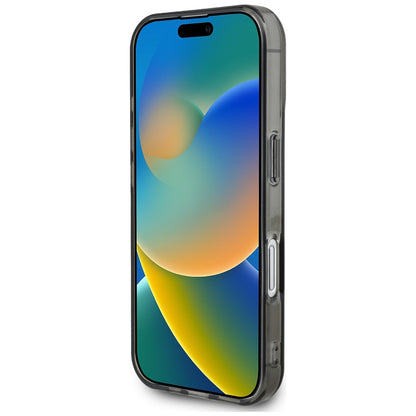 Ovitek za Apple iPhone 16, Karl Lagerfeld, IML Rhinestones Karl's Head, črn