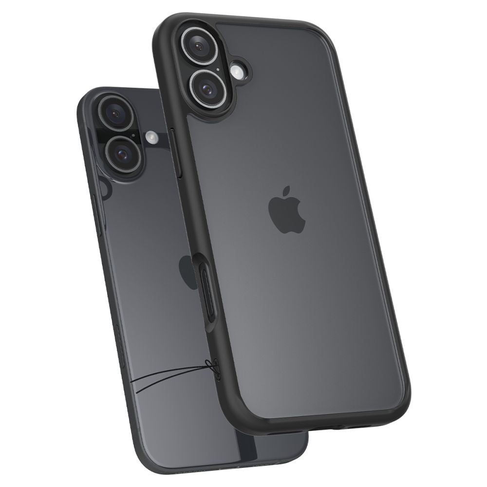 Ovitek za Apple iPhone 16 Plus, Spigen, Ultra Hybrid, Mat Črna