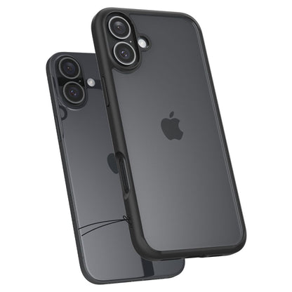 Ovitek za Apple iPhone 16 Plus, Spigen, Ultra Hybrid, Mat Črna