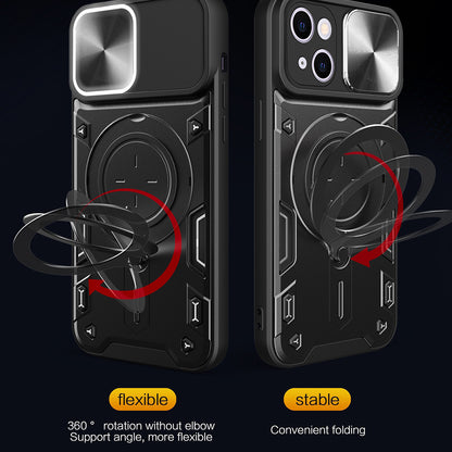 Ovitek za Apple iPhone 16 Plus, Techsuit, CamGuard Pro, Vijoličen