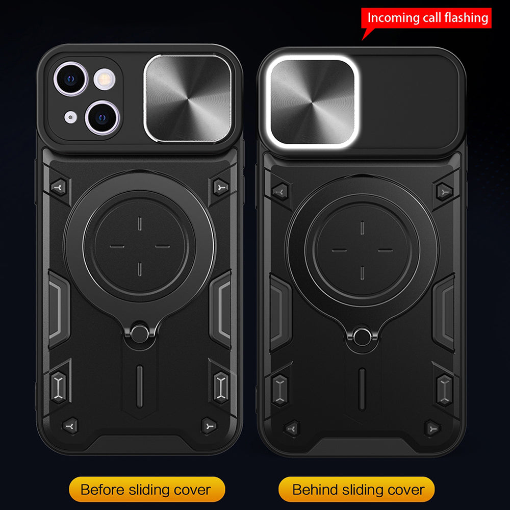 Ovitek za Apple iPhone 16 Plus, Techsuit, CamGuard Pro, Vijoličen