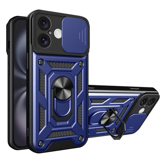 Ovitek za Apple iPhone 16 Plus, Techsuit, CamShield, modra