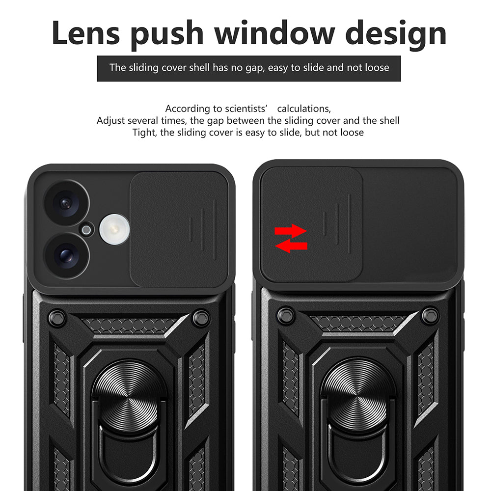 Ovitek za Apple iPhone 16 Plus, Techsuit, CamShield, modra