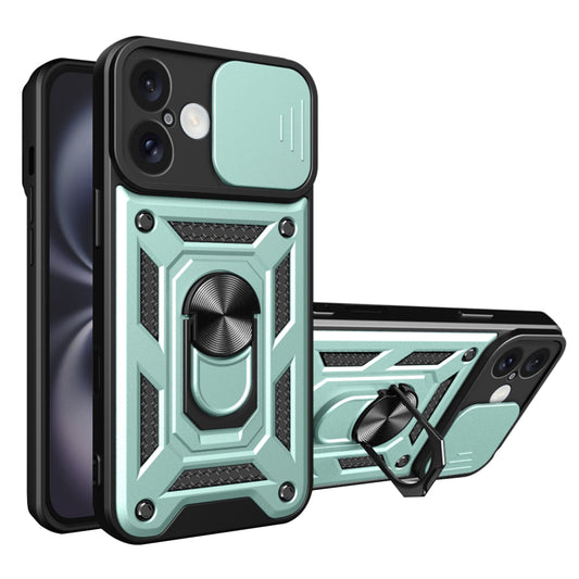 Ovitek za Apple iPhone 16 Plus, Techsuit, CamShield, Zelen