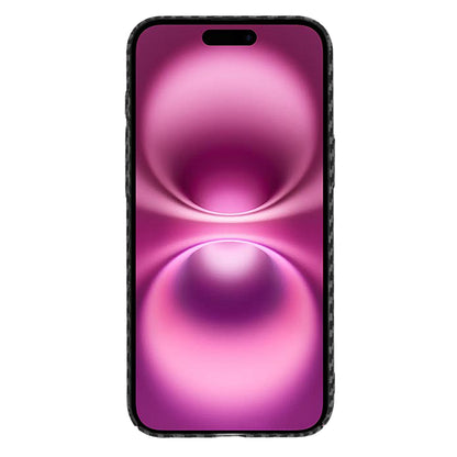 Ovitek za Apple iPhone 16 Plus, Techsuit, Carbonite FiberShell, Črn