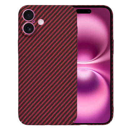 Ovitek za Apple iPhone 16 Plus, Techsuit, Carbonite FiberShell, rdeč
