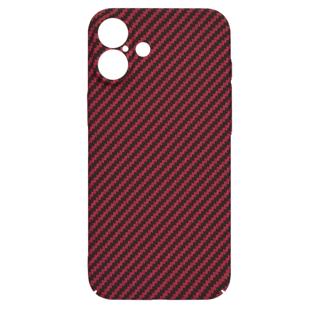 Ovitek za Apple iPhone 16 Plus, Techsuit, Carbonite FiberShell, rdeč