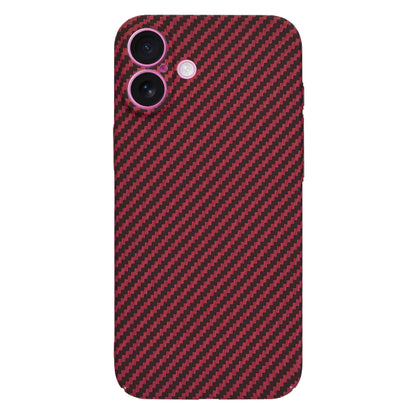 Ovitek za Apple iPhone 16 Plus, Techsuit, Carbonite FiberShell, rdeč