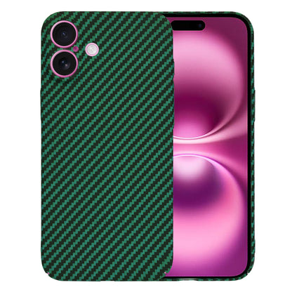 Ovitek za Apple iPhone 16 Plus, Techsuit, Carbonite FiberShell, Zelen