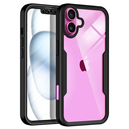Ovitek za Apple iPhone 16 Plus, Techsuit, ColorVerse 360, Črn