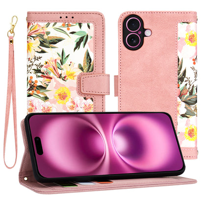Ovitek za Apple iPhone 16 Plus, Techsuit, FlipCraft, roza
