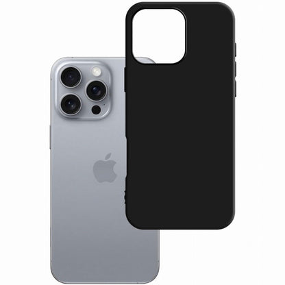 Ovitek za Apple iPhone 16 Pro, 3MK, mat črn