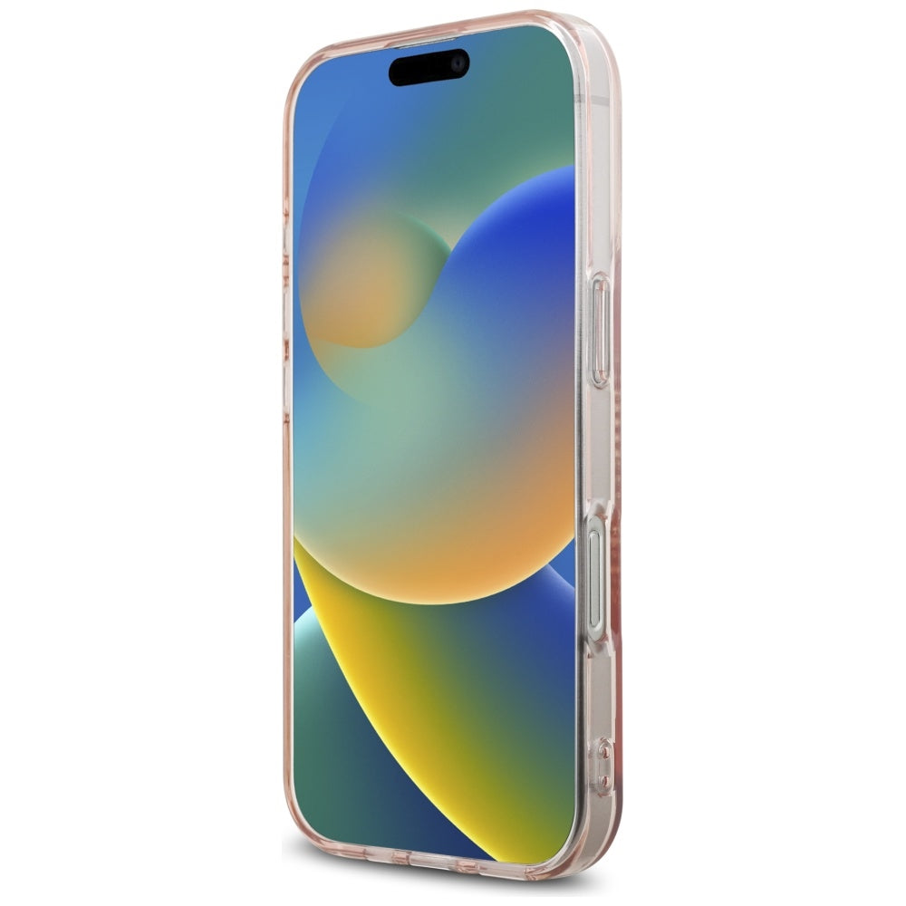 Case for Apple iPhone 16 Pro, Karl Lagerfeld, IML Rhinestones Karl's Head, Pink