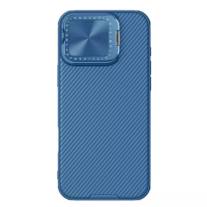 Ovitek za Apple iPhone 16 Pro Max, Nillkin, CamShield Prop, modra